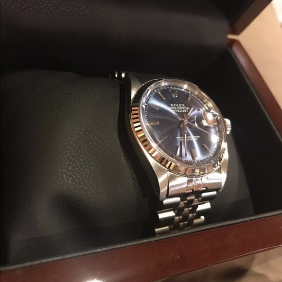 Rolex datejust ref 1601 white gold bezel - Picture 8 of 9